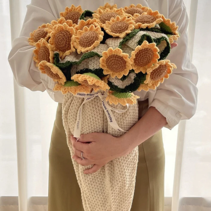 Handmade Bouquet Blanket