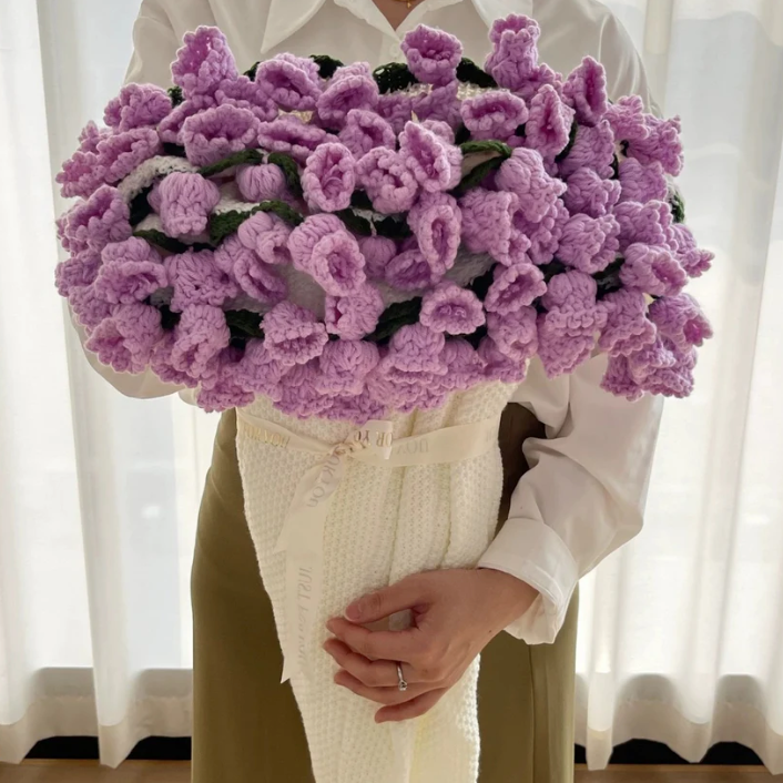Handmade Bouquet Blanket